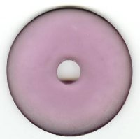 1 56x7mm Matte Purple Resin Donut 